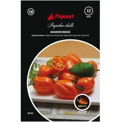 Piquant HABANERO ORANGE semínka chilli papriček 12 s