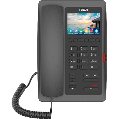 Fanvil Tелефон Wi-Fi VoIP Fanvil H5W, черен (B1020014)