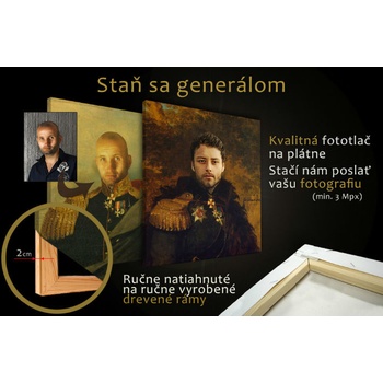 Staň sa GENERÁLOM - Obraz pre mužov FOTO-GEN