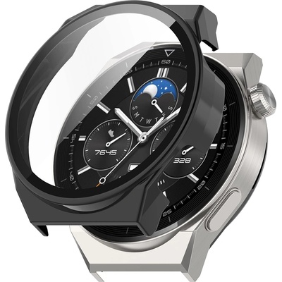 Techsuit Протектор за Huawei Watch GT 3 Pro (46mm) + Протектор - Defense360 Pro - Черен