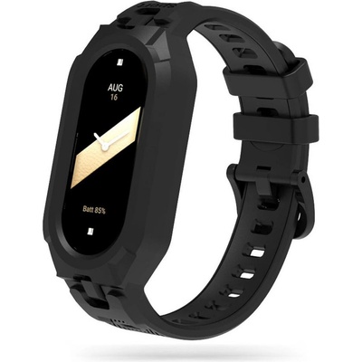 Силиконова каишка за Xiaomi Smart Band 8 / 9 / NFC от Tech-Protect Armour - Черна (9490713935040)