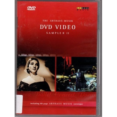 Various - Arthaus music video sampler ii DVD