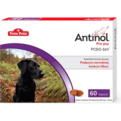Vetinalis Antinol pre psy 60 cps.