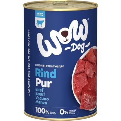 Wow Pur hovězí 6 x 400 g