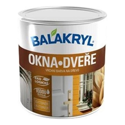 Balakryl Okna a dveře 0,7 kg bílá – Zboží Mobilmania