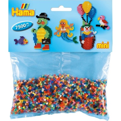 HAMA Mix zažehlovacích korálků H583 v sáčku 7.500 ks MINI