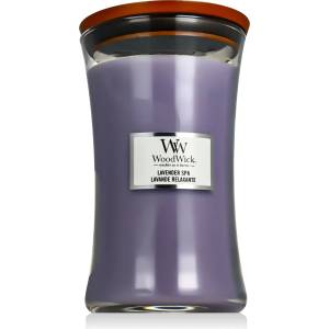 WoodWick Evergreen Cashmere Ароматна свещ 609, 5 g тип Lavender Spa
