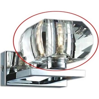 AZzardo - Резервно стъкло за стенна лампа RUBIC (NSAZ0488)