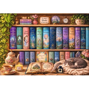 Trefl - Puzzle Premium plus: Tea Time: Romantic Stories - 1 000 piese