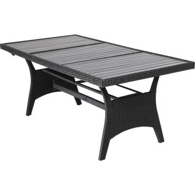 Sconto Záhradný stôl TAKEO 1 čierna