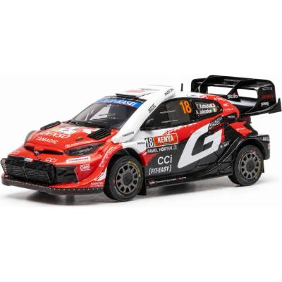 IXO Toyota GR Yaris Rally1 Safari Rallye Kenia 2026 18 Katsuta Johnston 1:43