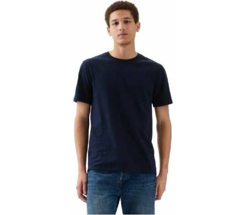 GAP V-EVERYDAY SOFT CREW SOLID tričko tmavě modrá