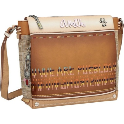 Anekke crossbody kabelka s oddielmi Menire