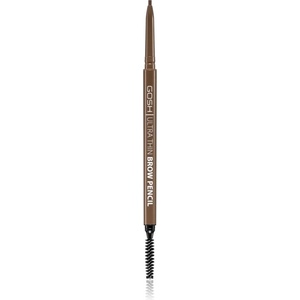 Gosh copenhagen Ultra Thin прецизен молив за вежди с четка цвят 002 Greybrown 0.35 гр
