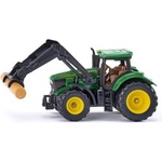 SIKU Метална играчка Siku - Трактор с щипки John Deere, зелен (1540) - baby