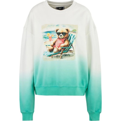 19v69 dámská bílo zelená mikina S25WSWS94 – Hledejceny.cz