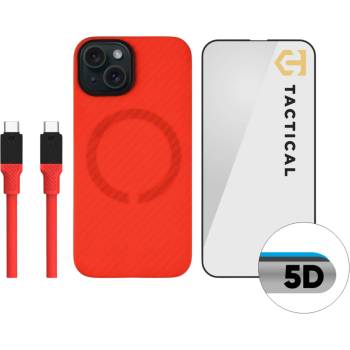 Tactical Red Limited Edition Combo за Apple iPhone 15 Tactical | Cherven | МЪЖЕ | UNI