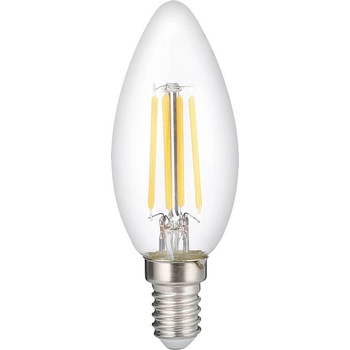 Image 1 of OPTONICA Led КЕНДЪЛ c35 6w 730lm e14 220-240v 6000k ФИЛАМЕНТ (1410)