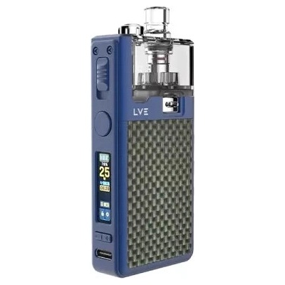 LVE Orion 2 Pro Blue RBA Pod 1900 mAh Forged Carbon