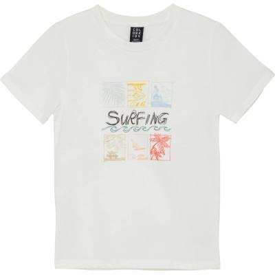 Color Kids Детска тениска Color Kids Kid's T-Shirt with Print S/S 742675 T-shirt - Snow White - размер 134 (EU) (704-5850-0318)
