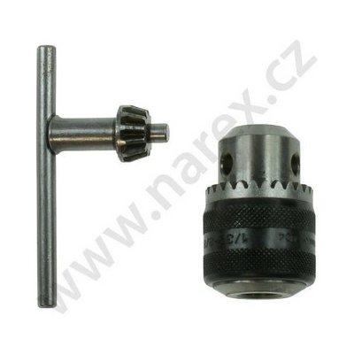 NAREX Zubové sklíčidlo s kličkou pr. 1-10 mm, upínací kužel B 12 - 65404515
