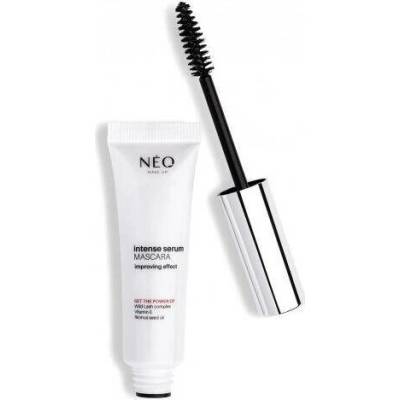 NEO MAKE UP Intense Serum Mascara posilující řasenka pro podporu růstu řas Black 9 ml