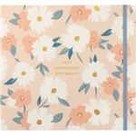 Busy B Тефтер за рождени дни 6 стр. Pink Daisy - Busy B (6401)
