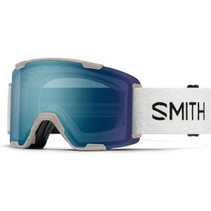 SMITH Ски маска Smith Stash XL Mirror S2 + Storm Blue Sensor Mirror S1 Ski goggles - Raw ReNU Undyed / CP Everyday Blue Mirror - размер M/L (417-5863-0611)