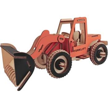 Woodcraft construction kit Woodcraft Дървен 3D пъзел Багер
