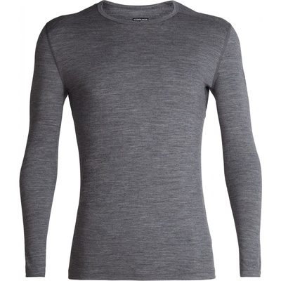 Icebreaker M 200 Oasis LS Crewe gritstone heather