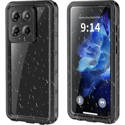 Motorola Moto G Stylus 5G (2025) REDPEPPER Водоустойчив / Удароустойчив Калъф + Скрийн Протектор - Черен, IP68