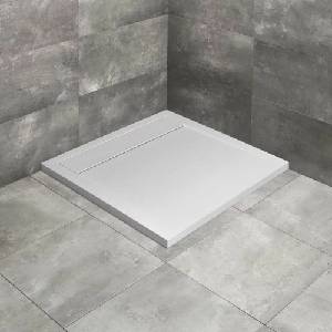 Radaway Teos C квадратно композитно душ корито 100x100 см бяло (HTC100100-04)