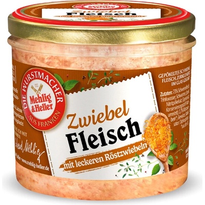 Mehlig & Heller vepřové maso ve vlastní šťávě s restovanou cibulkou 250 g
