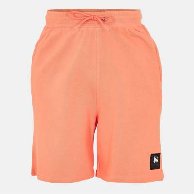Money Combo Patch Short - Living Coral