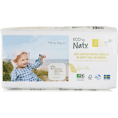 Naty AB eco by naty maxi 7-18 kg 44 ks
