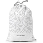 Brabantia Торбички за кош Brabantia PerfectFit Touch/Push/Big Bin N 1005488, Размер H, 50-60 л, 30 броя, Бял (1005488)