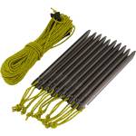 Stoic Колчета за палатка Stoic Universal Tent Stakes Guy Lines Spare part - Metal - размер One Size (525-1622-0111) Палатка