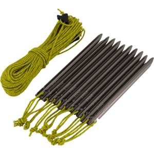 Stoic Колчета за палатка Stoic Universal Tent Stakes Guy Lines Spare part - Metal - размер One Size (525-1622-0111) Палатка