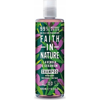 Faith in Nature pre mužov šampón Modrý céder 400 ml