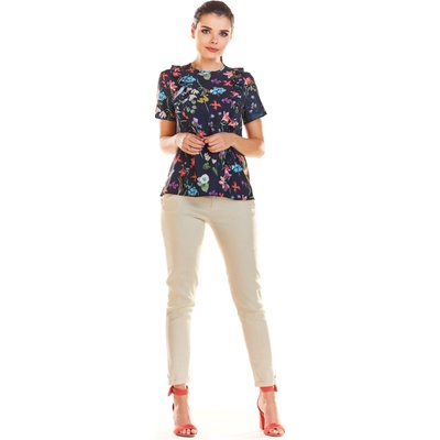 InfiniteYou Woman's Blouse M198 čierna