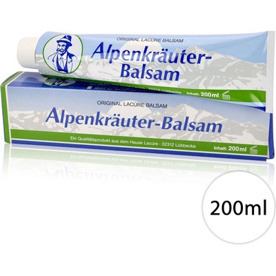 Alpenkrauter 32312 bylinný masážny krém, alpská masť 200 ml