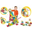 Smoby Set elektronická autodráha pro děti Mega Jump Vroom Planet skákající a souprava 8 autíček