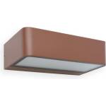 Faro Barcelona Faro 71309 - led външно стенно осветително тяло takua led/10w/230v ip65 кафяво (fa71309)