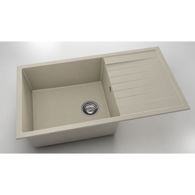 FAT Мивка Vanguard 229, Fat Granite, 1004 Тъмнобежов, с включен сифон