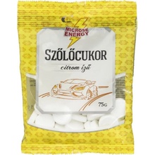 Microse Hroznový cukr pastilky s citrónovou příchutí 75 g