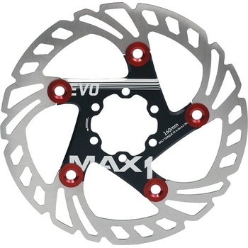 Max1 Evo 6 děr 140 mm černá