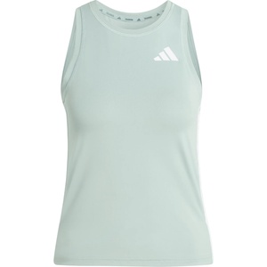 adidas Дамски потник с широка презрамка adidas Women's WE 3-Stripes Tank Tank top - Wonder Sage / White - размер XS (916-6797-0411)