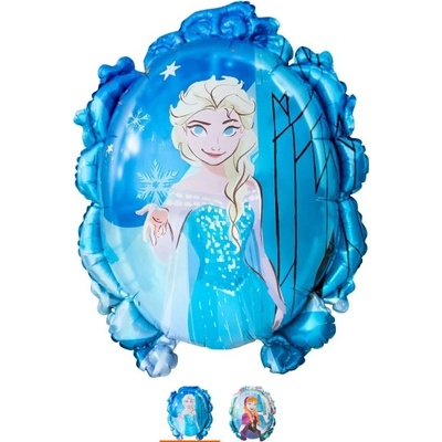 Anagram Foliový balonek ovál Elsa a Anna Frozen 45 x 59 cm Street