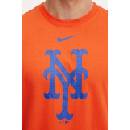 Nike Памучна тениска Nike New York Mets в оранжево с принт (N199.89L.NME.CJP)