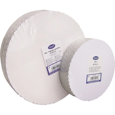 lepenkové podložky pod dort 30 triplex/H, průměr 30 cm, v balení 100ks